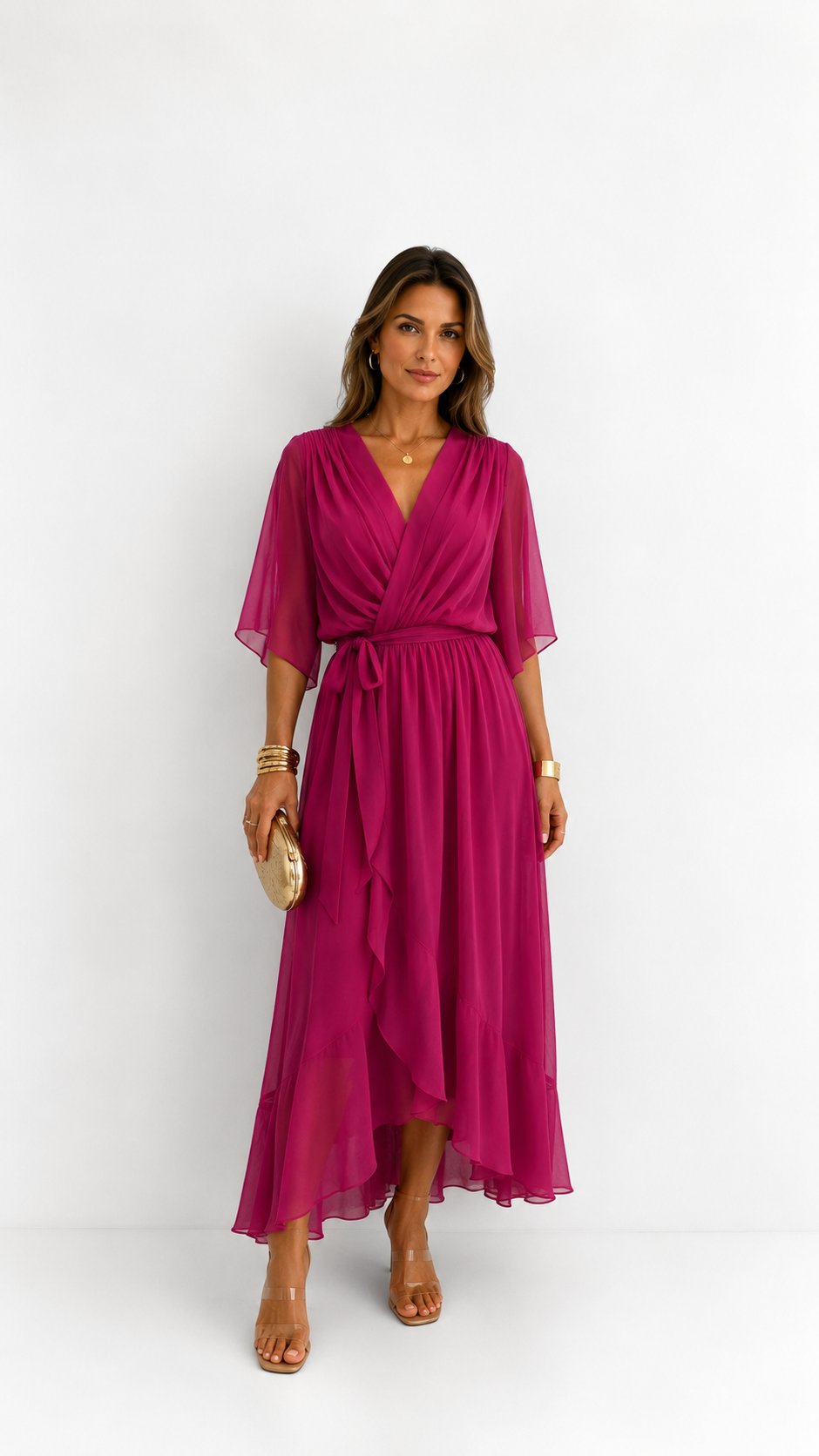 Tialda | Chiffon Maxi-dress