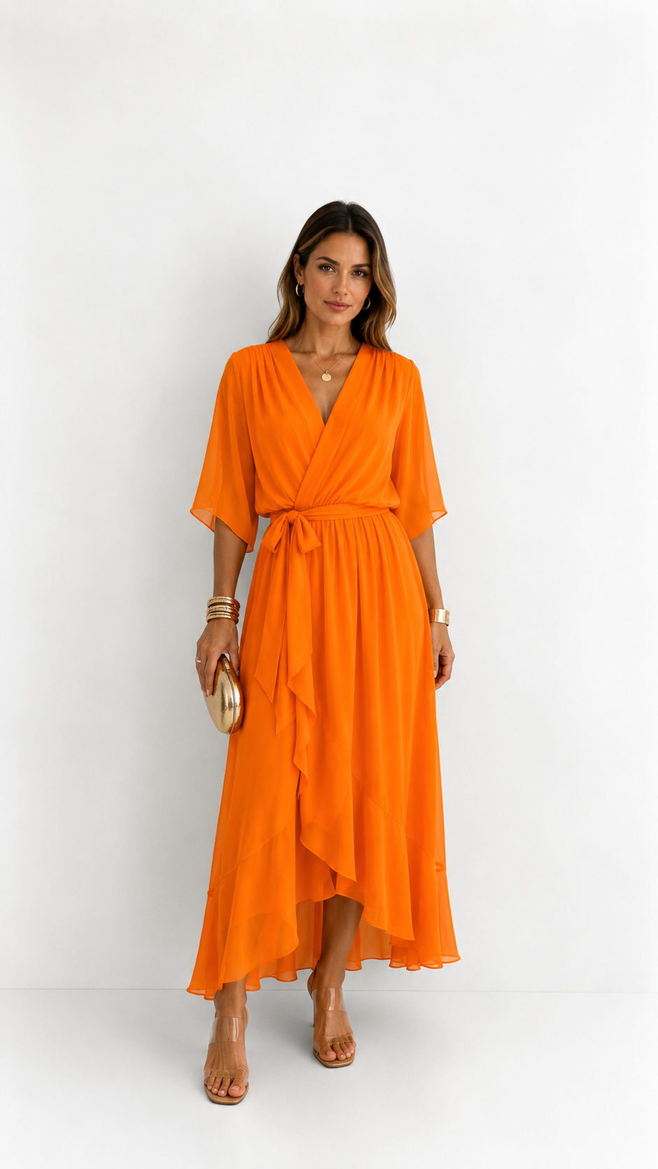 Tialda | Chiffon Maxi-dress