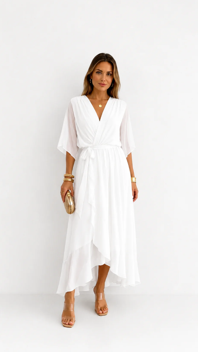 Tialda | Chiffon Maxi-dress